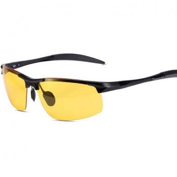 NALOAIN Polar‑Glanz Sonnenbrille für Outdoor‑Abenteuer – metallischer Rahmen, HD-Objektiv