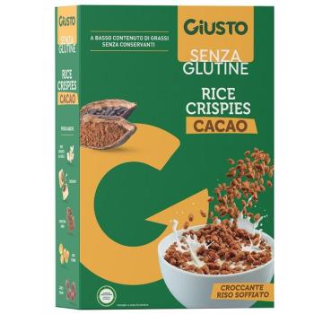 Giusto Cacao Rice Crispers 200g (Senza Glutine)