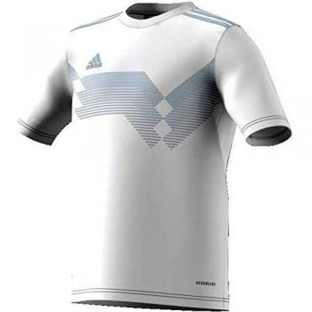 Adidas Kinder Campeon 19 Jersey Trikot, Weiß/Clgrey, 140