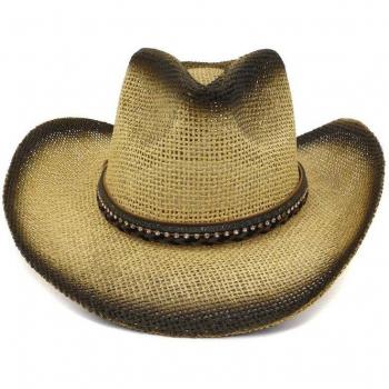 Chapeau de plage en paille large bord