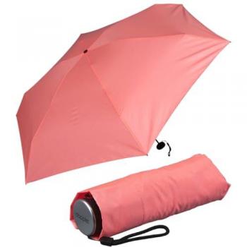 Ombrello Tascabile Doppler Fibre Mini 16 cm Corallo
