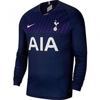 Nike Thfc M NK BRT Stad JSY Ls Aw Sweatshirt Enfant, Bleu/Blanc, XL