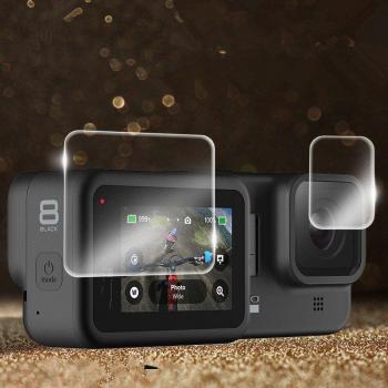 GoPro HERO 6 7 8 Black Silver Screen and Camera Protection Film