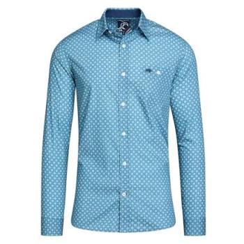 Raging Bull XL Claret Daisy Long Sleeve Shirt