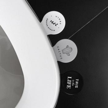Self-Adhesive Toilet Lid Lifter