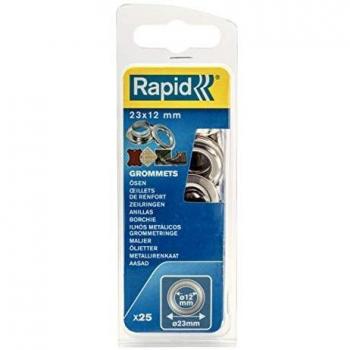Oeillets de renfort RAPID 25 de 12 mm