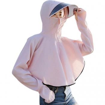 UV Protective Women's Hooded Jacket for Summer Outdoor Sports