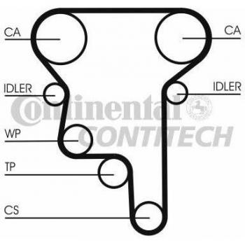 Contitech Timing Belt CT1023