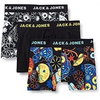 Set di 3 boxer per bambini Jack & Jones cotone elasticizzato