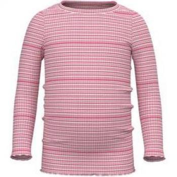Langarmshirt Nmfvemma in Pink Flambé