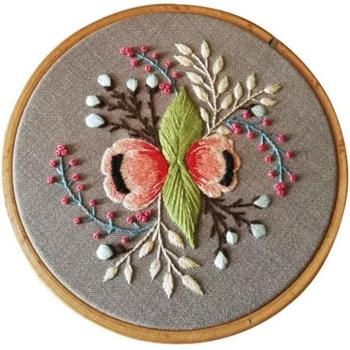 Décor Ruban 3D avec Cadre et Kit de Couture