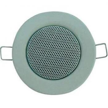 Weißer Decken-Einbaulautsprecher – Halogen‑Look