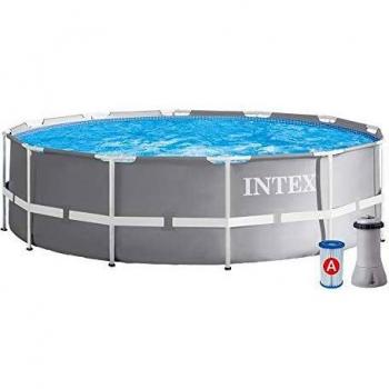 Intex 26712 piscina prisma frame 366x76 cm con pompa filtro