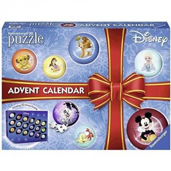 Calendrier de l'Avent Disney : Puzzle 24 jours en 2D/3D