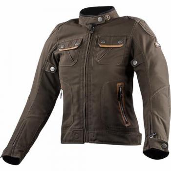 Giacca Moto Donna LS2 Bullet Impermeabile Marrone 4XL