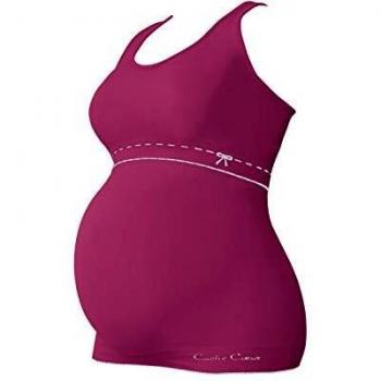 Cache Coeur Illusion Top, Rosso (Cassis), S-M Donna