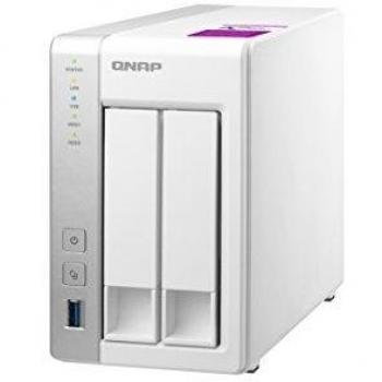 QNAP TS-231P2-4G 20TB 2 Bay NAS Solution with 2 x 10TB Western Digital Red Drives (GDPR Compliant)