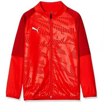 Puma Kindersport Cup Training Polyjackett Core, Chili-Rot 140