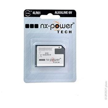 Pile 4LR61 500mAh Alcaline Power Tech