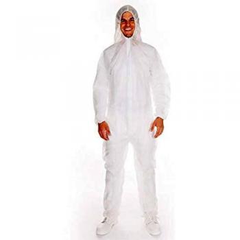 0 x Hygonorm Overall mit Kapuze leichte Qualität XXXL weiß
