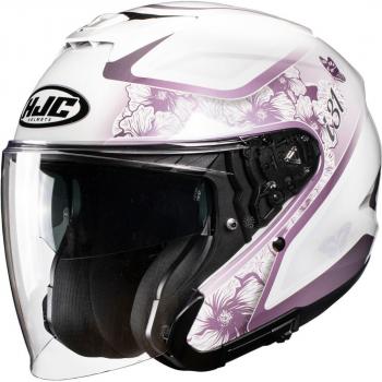 HJC i31 Iona Casco Jet Rosa-Bianco S