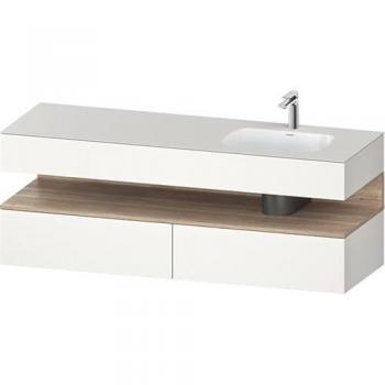 Duravit Qatego Lavabo con Mobile Sottolavabo Integrato