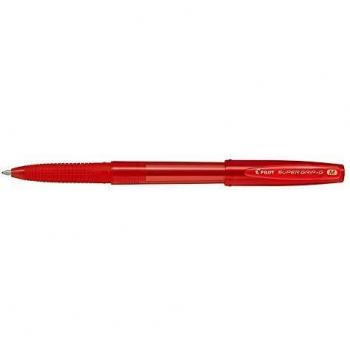 Penna a sfera Pilot Super Grip G punta M rosso 1662