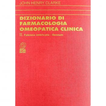 Dizionario di farmacologia omeopatica clinica