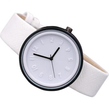Reloj de pulsera de cuarzo estilo sencillo para mujeres