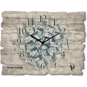 Bruno Banani Wanduhr Ice cubes, lautlos, Quarz