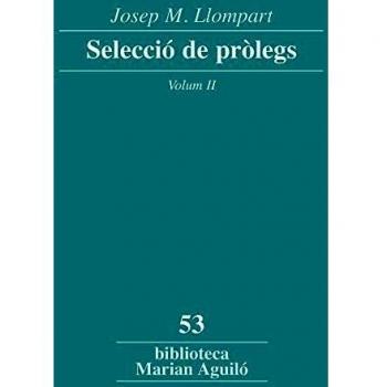 Josep M. Llompart. Selecció de pròlegs. Vol. 2 (Tapa blanda).