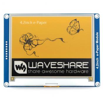 Waveshare 4,2 Zoll E-Paper Display mit eingebautem Controller