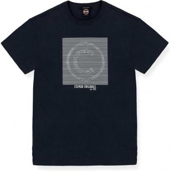 Colmar T-Shirt in Cotone Nero-Grigio XXL