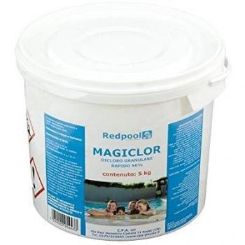 Granuli di Cloro Rapido 5 Kg, 56%, Per Piscine