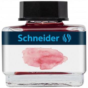 Inktpotje Schneider 15 ml pastel Blush – rouge – pour vulpen en rollerball