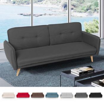Divano Reclinabile Clic Clac Nordico Grigio