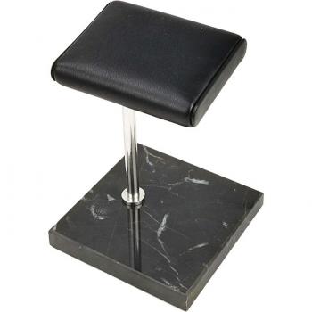 Elegant Leather and Marble Watch Organizer