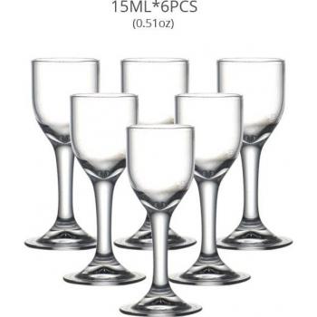 6pcs Handmade Lead-Free Baijiu Mini Shot Glasses