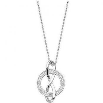 Argent et Zirconium Collier Infini Joaly