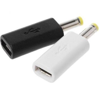 Micro USB to DC 4.0x1.7mm Male Plug Charger Adapter