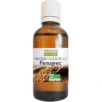 Mélange d’huile de graines de fenugrec 50 ml – Propos Nature