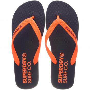 Superdry Flip Flop Sleek, Hombre, Azul (Navyhavana Orange), 46 EU