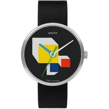 Walter Gropius Designeruhr – Saphirglas & Edelstahl