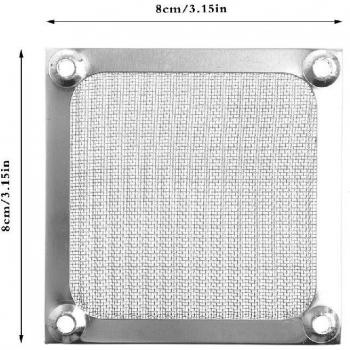 Metal Mesh Dust Guard for 12/9/8cm Case Fans
