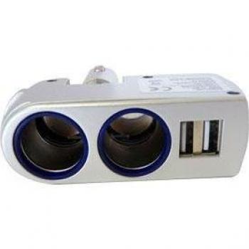 Prise Allume‑Cigare & USB Dual 3,1 A
