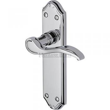 Verona Mini Lever Latch Kit – 2 Pieces, Chrome Finish