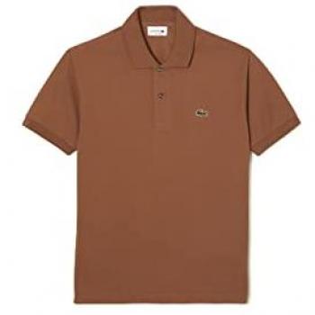 Men’s Lacoste Classic Fit Polo Shirt – Hazelnut – Extra Large (XXXL) – Label Applique