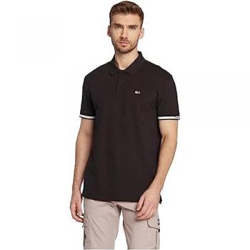 Polo a Maniche Corte Tommy Jeans Nero S
