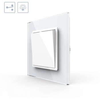Interruptor Branco LIVOLO – Moldura de Alta Qualidade