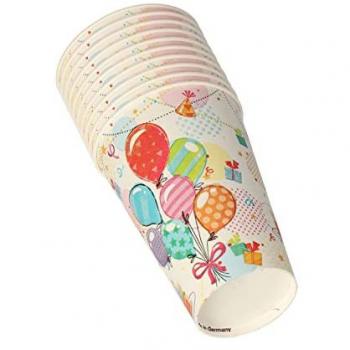Bicchiere Carta Fete Papstar 0,2 l Stoviglie Usa e Getta (10x)